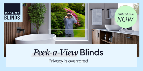New Peek-a-View- Invisible Blinds