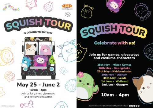 Squishmallows Tour Invite