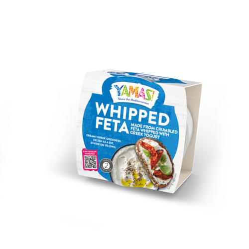 YAMAS Whipped Feta packaging