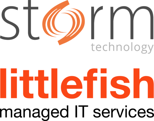 Storm and Littlefish logos