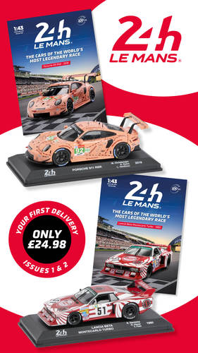 Issue #1 and #2 Le Mans car collection