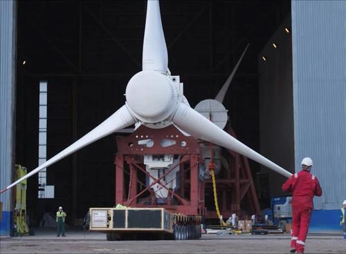 Proteus Tidal Turbine Deployment