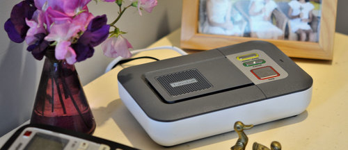Analogue telecare alarm