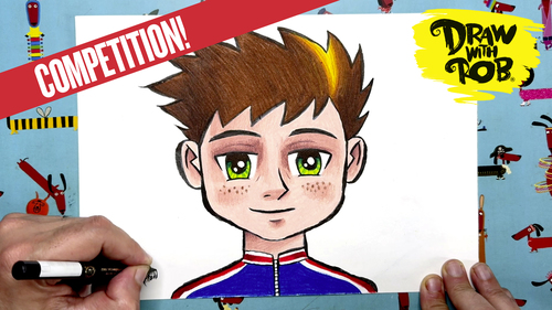 Rob&#039s manga character 