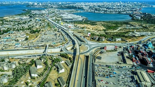 Photo of Mombasa from above