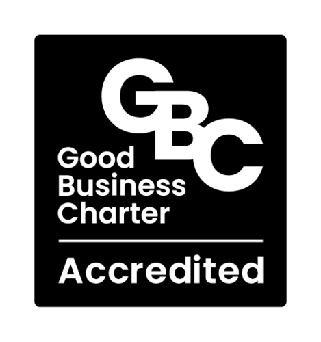 Good Business Charter Accredited Stamp