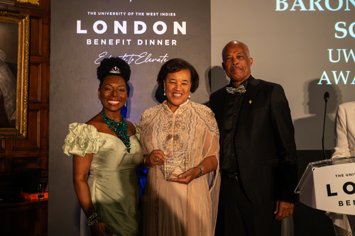 Baroness Patricia Scotland is honoured
