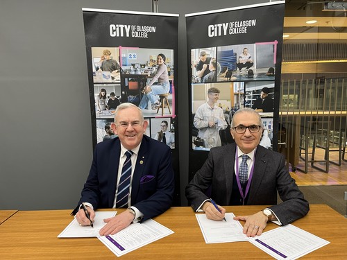 Paul Little and Sam Medhat Signing