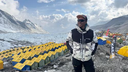Kami Rita at Everest Base Camp, May 26