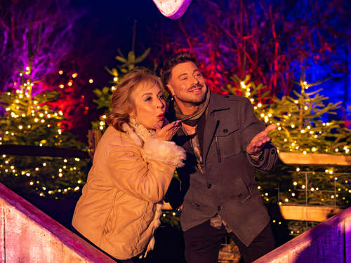 Duncan James and Fiona Inglis