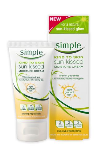 simple sunkissed moisturiser
