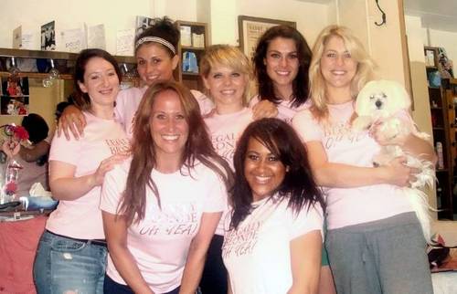 Legally Blonde cast Race for Life in UP!