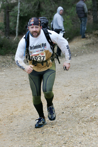 Mike Running this years Grim 10