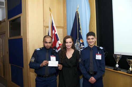 Camilla Al Fayed and Hackney Cadets
