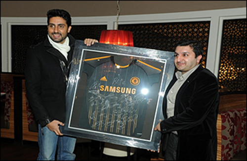 Abhishek Bachchan & Frank Khalid