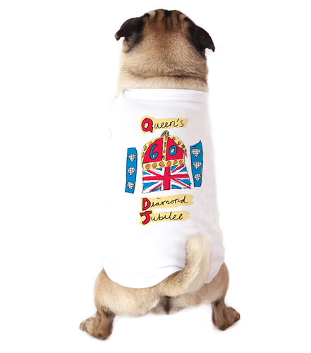 HRH Jubilee Official Emblem Dog T-Shirt