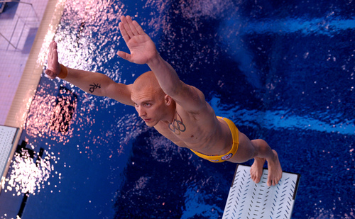 UK Olympic diver Nick Robinson Baker