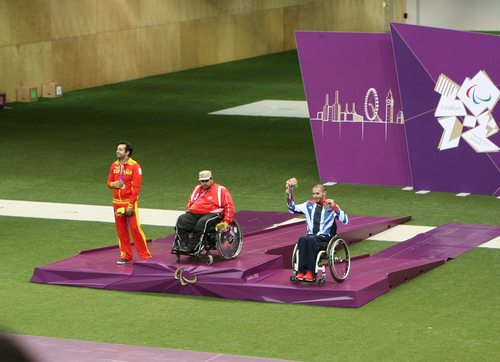 Matt Skelhon, Paralympics GB wins Bronze