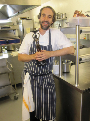 Award winning chef Stephen Terry