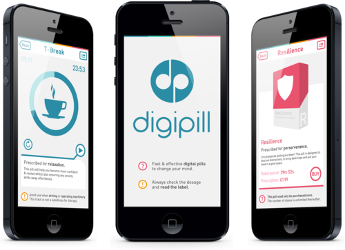 Digipill available for iPad/iPhone/iPod