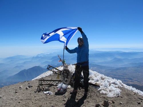 Ricky on summit - Pico de Orizaba, 5636m Ricky on summit - Pico de Orizaba, 5636m