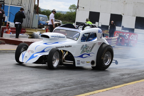 Team Gridlock's Fiat Topolino Dragster