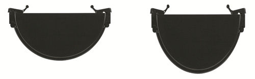 Deep flow guttering versus half round
