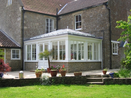 Traditional timber orangery from Anglian