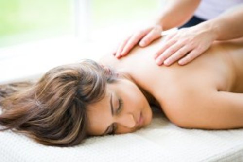 Relaxing back massage