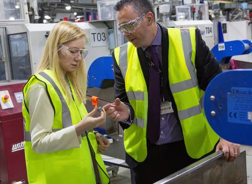 Nicola Blackwood MP and David Barker