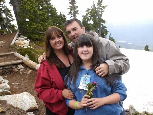 Grant, Adrienne and Lauren Currie