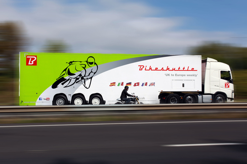 Purpose-built Bikeshuttle trailer 