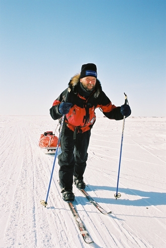 Jim McNeill in Resolute Bay
