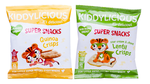 Quinoa Crisps and Lentil Crisps Cr