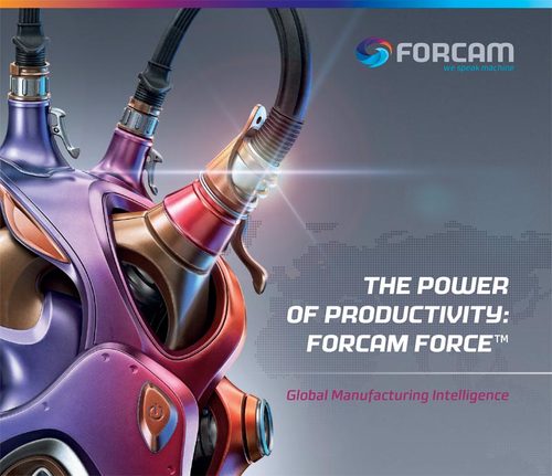 Forcam's new branding includes a new web site