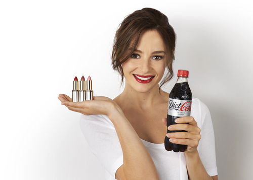 Perfect pout with Diet Coke + L'Oreal
