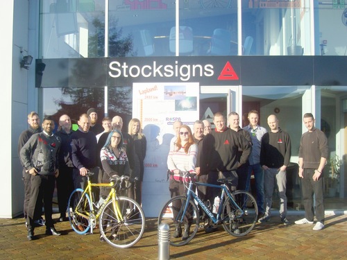 Stocksigns outside their head office 