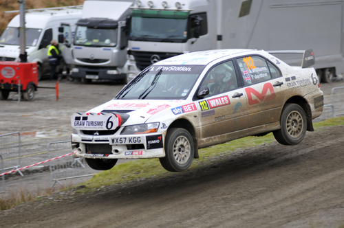 Rally Racing - Evo in action
