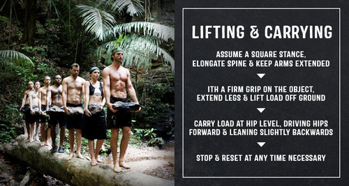 Lifting &amp; Carrying