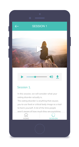 Recover &amp; Me App, Therapeutic videos