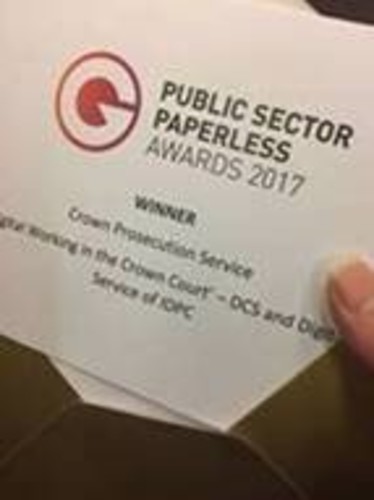 Paperless Awards Win 