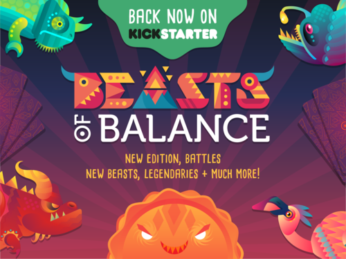 Beasts of Balance Battles on Kickstarter