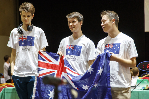 Rubik&#039;s Nations Cup runners up Australia