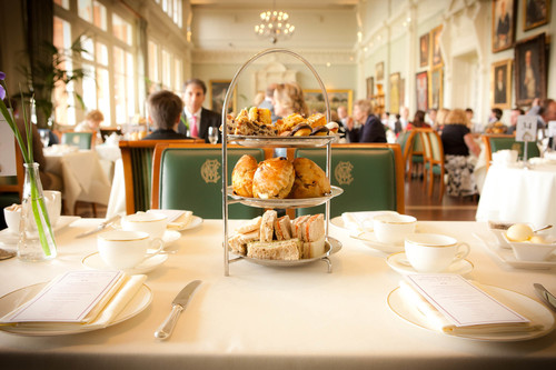 Afternoon tea at Lord's Cricket Ground