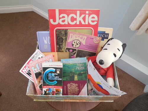 Example of a memory box by Morris Care