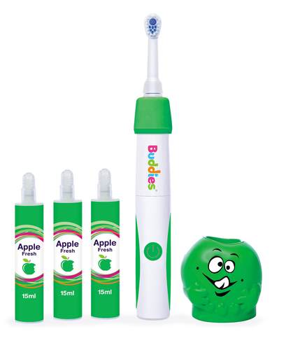 Buddies toothbrush system for toddlers