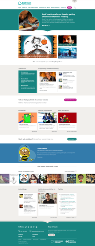 BookTrust Homepage