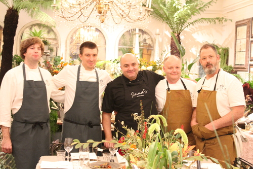 Chefs - Damian (Right) Imab (3rd Right)