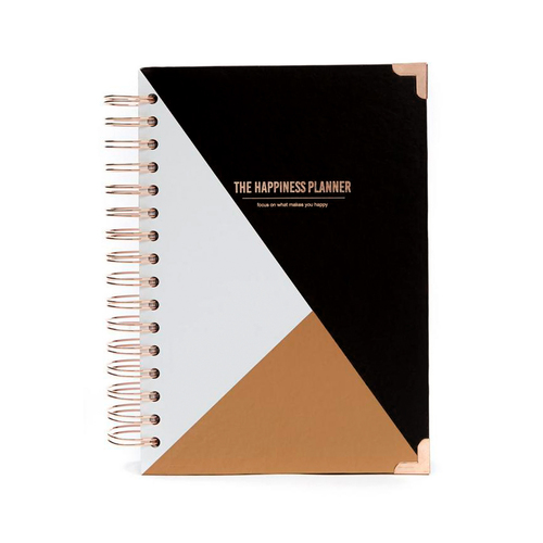 The Black and Gold Happiness Planner