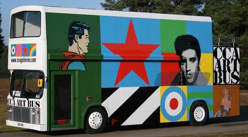 Sir Peter Blake's breathtaking 'Art Bus'